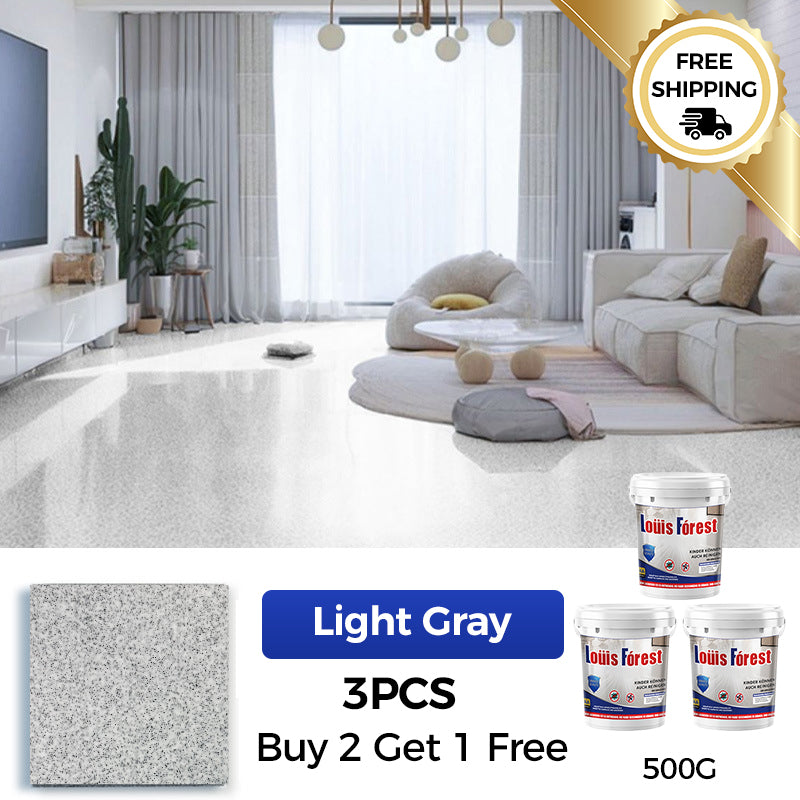 Epoxy Floor Coating With Glossy Marble Finish For Durable Protection
