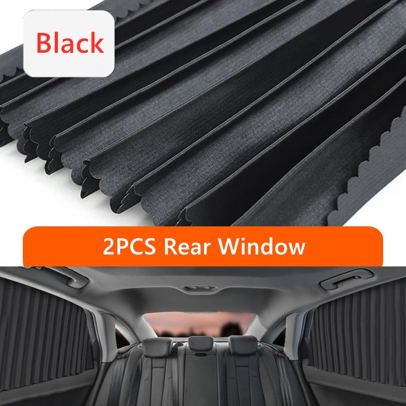 Universal Fit Magnetic Car Window Sunshade Side Privacy Shield