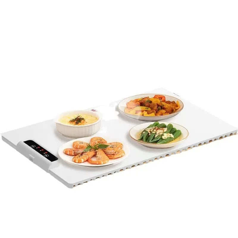 Electric Beverage And Dish Warming Tray Foldable Non Slip Heating Pad