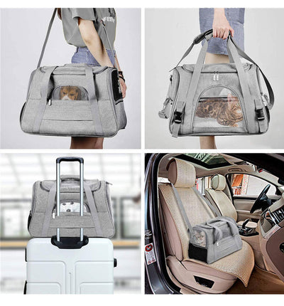 Portable Pet Backpack Breathable Comfortable Travel Carrier Bag