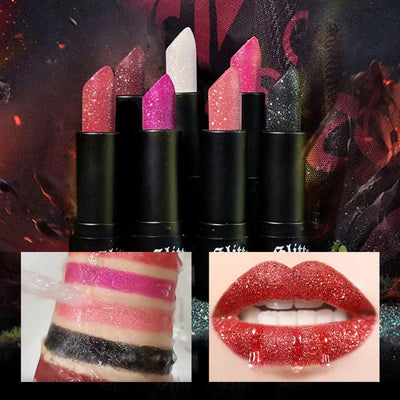 Matte Long Lasting Lipstick With Subtle Fine Shimmer Finish