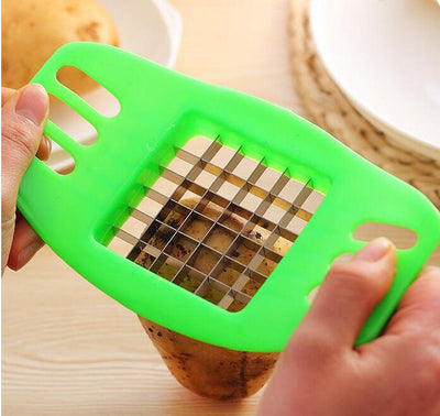 Potato Cutter Chopper Stainless Steel French Fries Vegetable Slicer Tool