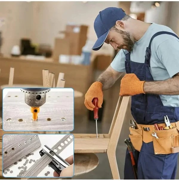 Single Hole Punch Portable Compact Paper Punching Tool