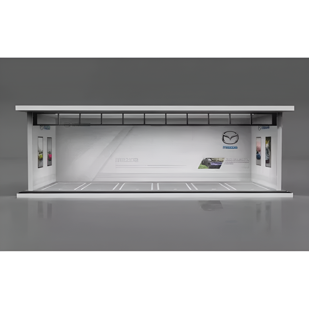 Miniature Car Garage For 1:24 1:43 And 1:64 Model Cars