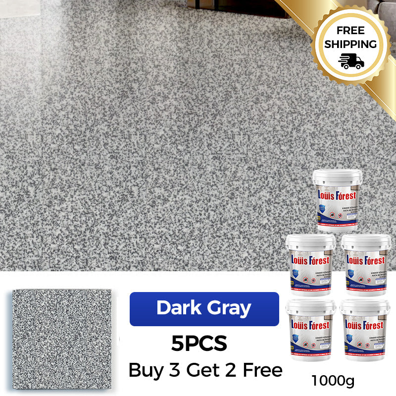 Epoxy Floor Coating With Glossy Marble Finish For Durable Protection