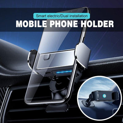 Electric Phone Holder With Induction For Mobile Devices