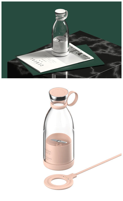 350ML Portable Electric Blender USB Rechargeable Juicer Mixer Cup