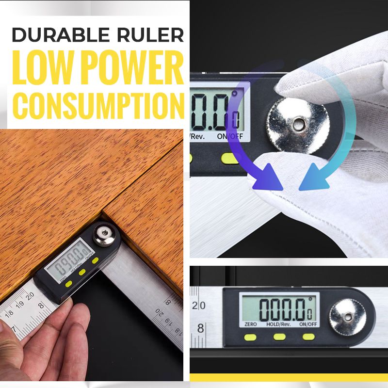 Digital Angle Ruler With Clear Digital Display For Precise Measurement