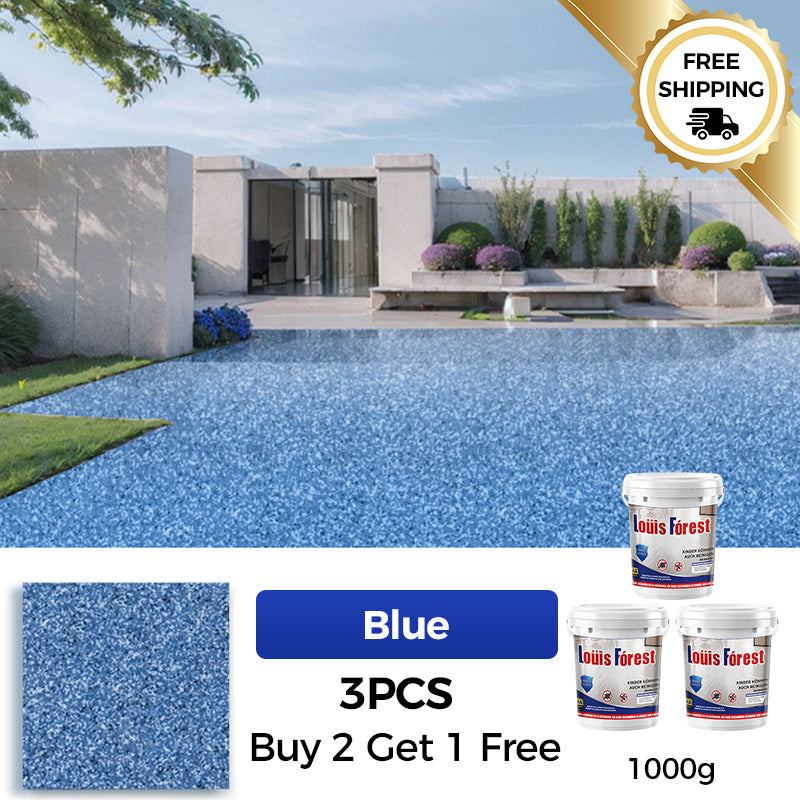 Epoxy Floor Coating With Glossy Marble Finish For Durable Protection