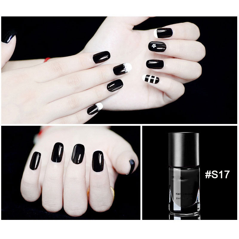 Removable Nail Polish Quick Dry Long Lasting Baking Free Formula
