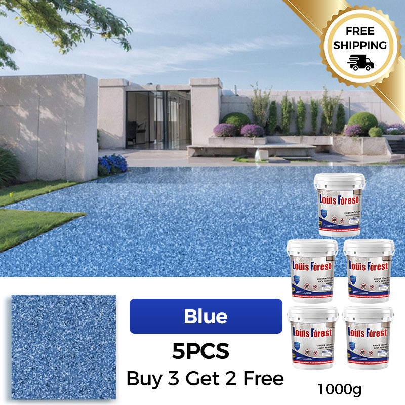 Epoxy Floor Coating With Glossy Marble Finish For Durable Protection