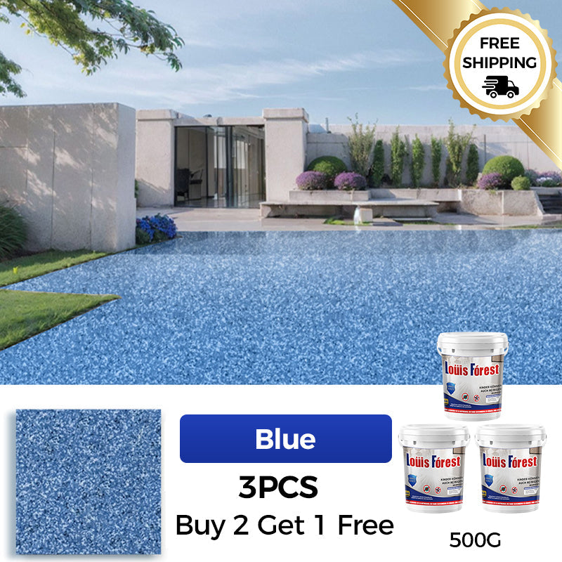 Epoxy Floor Coating With Glossy Marble Finish For Durable Protection