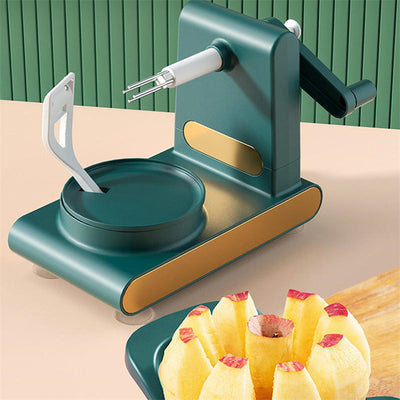 Hand-cranked Peeler Machine Multifunctional Fruit Slicer Cutter Tool