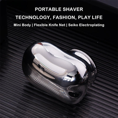 Mini USB Rechargeable Shaver Portable Electric Grooming Tool For Men