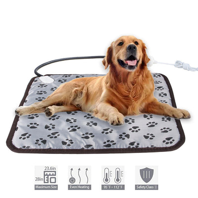 Electric Pet Heating Pad With Durable Chew Resistant Cord