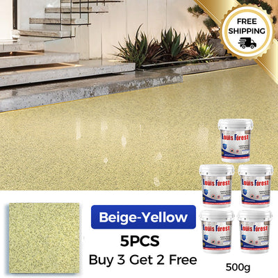 Epoxy Floor Coating With Glossy Marble Finish For Durable Protection