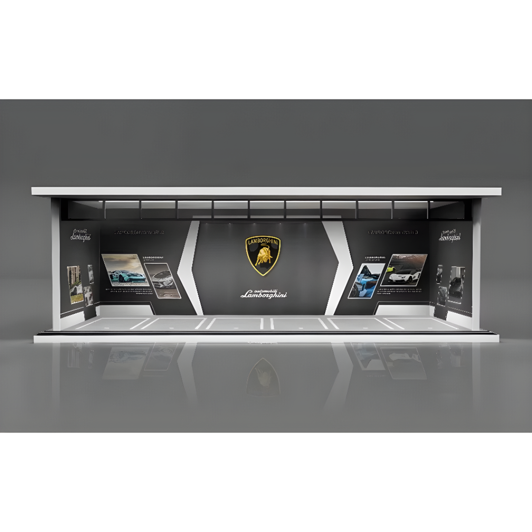 Miniature Car Garage For 1:24 1:43 And 1:64 Model Cars
