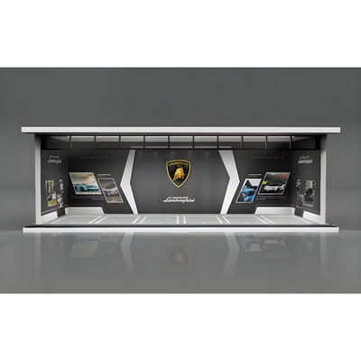 Miniature Car Garage For 1:24 1:43 And 1:64 Model Cars