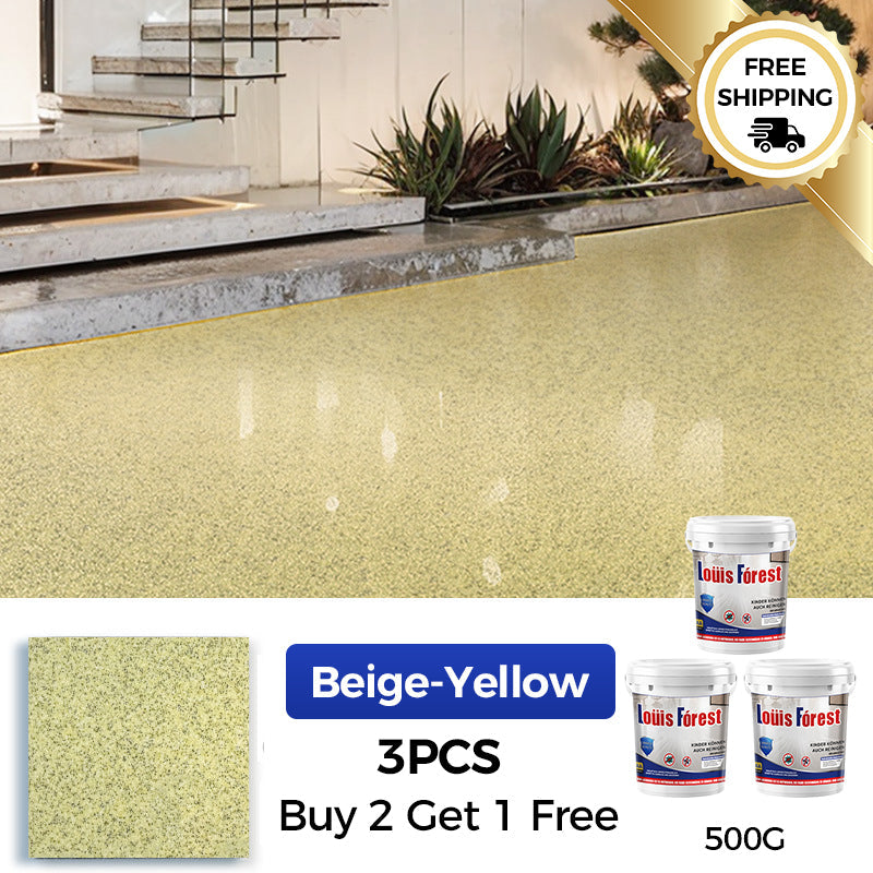 Epoxy Floor Coating With Glossy Marble Finish For Durable Protection