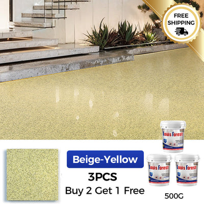 Epoxy Floor Coating With Glossy Marble Finish For Durable Protection