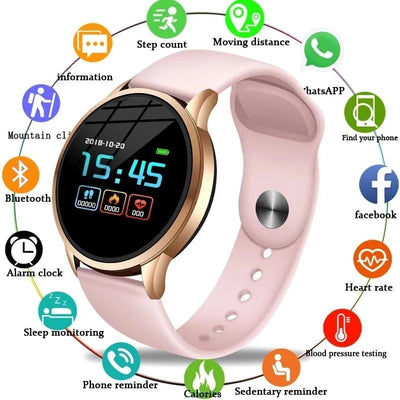 Z60 Bluetooth Smart Watch Fitness Tracker With Heart Rate Monitor