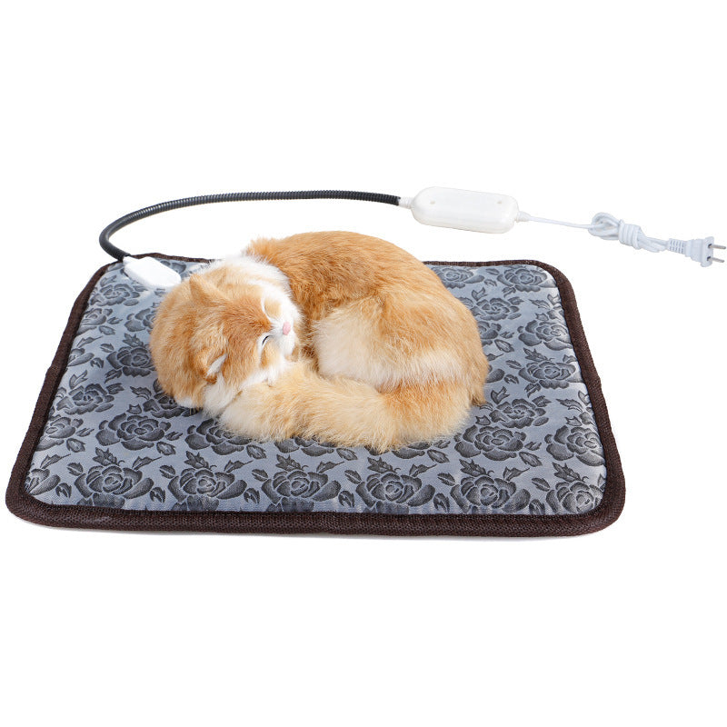 Electric Pet Heating Pad With Durable Chew Resistant Cord