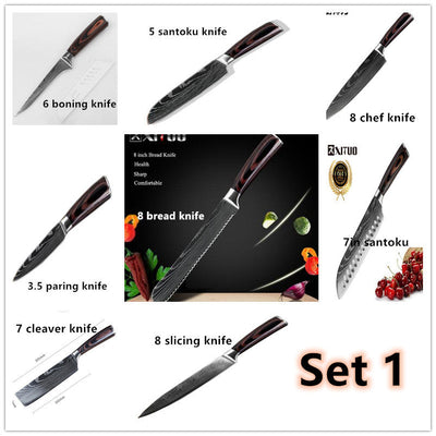 Carpenters Special Kitchen Knife Set 6 And 8 Piece Cooking Tools
