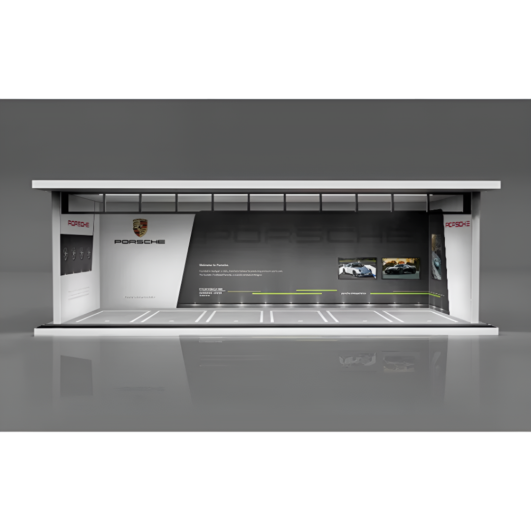 Miniature Car Garage For 1:24 1:43 And 1:64 Model Cars