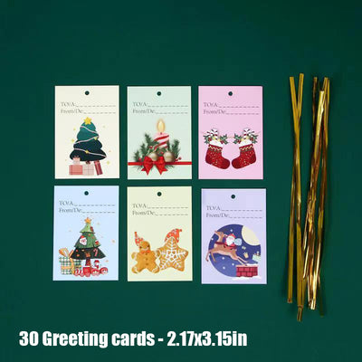 Christmas Drawstring Gift Bag Festive Holiday Present Pouch