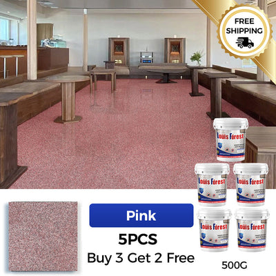 Epoxy Floor Coating With Glossy Marble Finish For Durable Protection