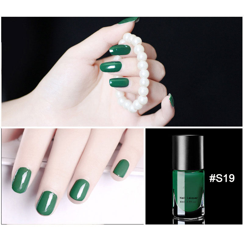 Removable Nail Polish Quick Dry Long Lasting Baking Free Formula