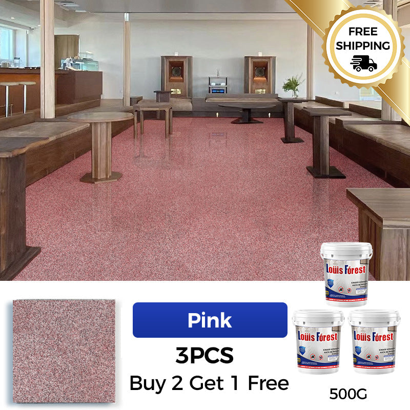 Epoxy Floor Coating With Glossy Marble Finish For Durable Protection