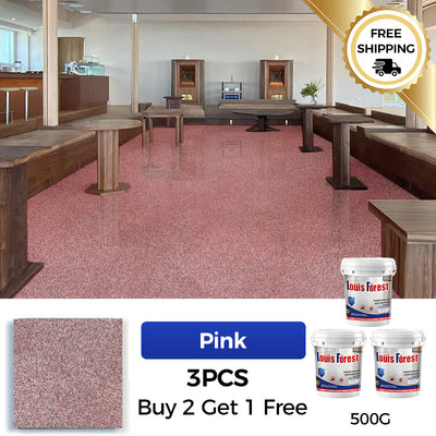 Epoxy Floor Coating With Glossy Marble Finish For Durable Protection