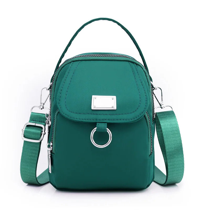 Large Capacity Shoulder Bag With Multi-layer Spacious Design