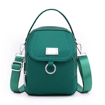 Large Capacity Shoulder Bag With Multi-layer Spacious Design