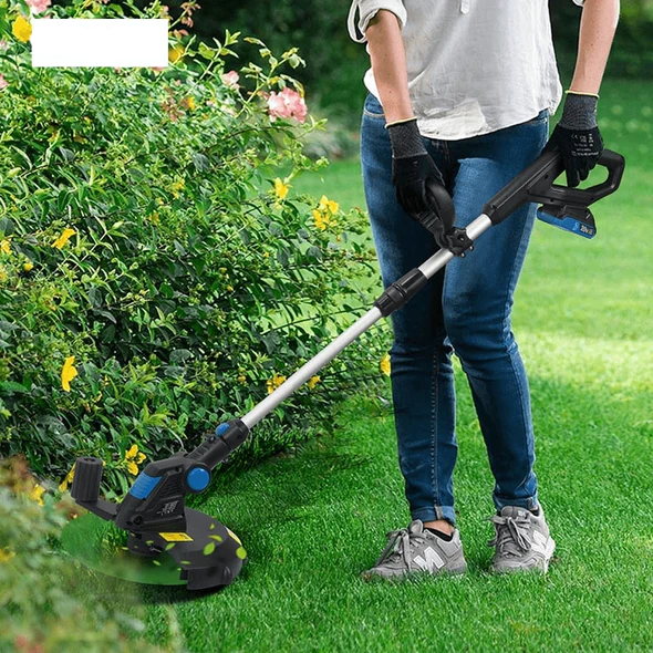 Cordless Electric Grass Trimmer 20V Lightweight Lawn Trimming Tool