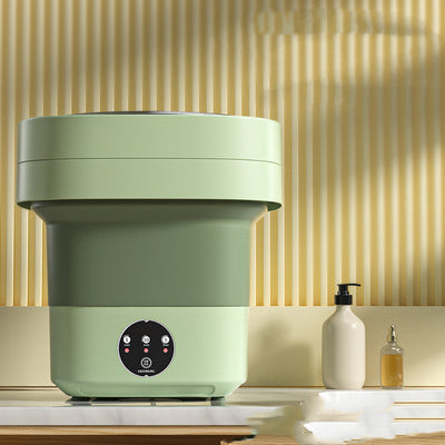 Portable Folding Washing Machine Compact Lightweight Travel Laundry Washer