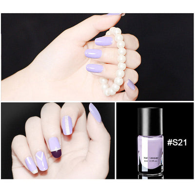 Removable Nail Polish Quick Dry Long Lasting Baking Free Formula