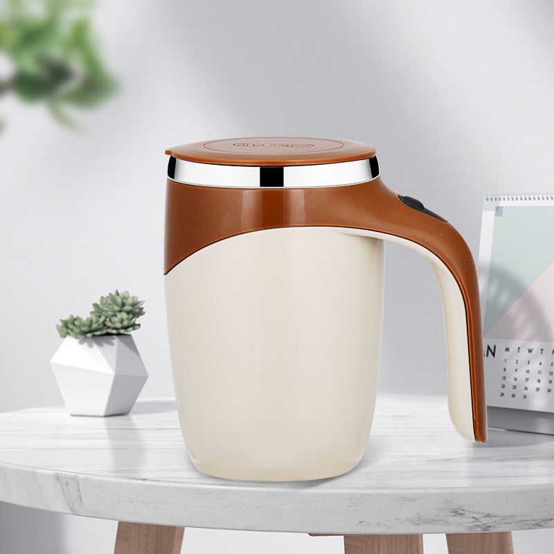 Rechargeable Automatic Stirring Cup Electric Magnetic Milkshake Mixer
