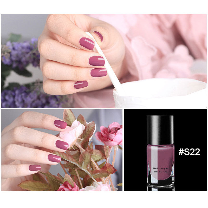 Removable Nail Polish Quick Dry Long Lasting Baking Free Formula
