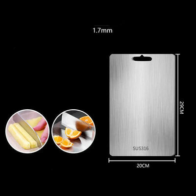 Steeledge Titanium Cutting Board Durable And Lightweight Kitchen Essential