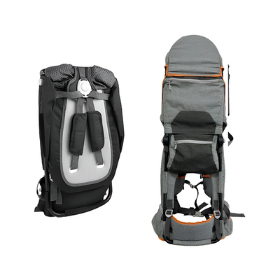 Baby Hiking Carrier Backpack With Adjustable Sunshade And Comfort Harness