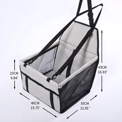 Pet Car Seat For Small Dogs And Cats Secure Travel Booster