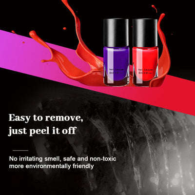 Removable Nail Polish Quick Dry Long Lasting Baking Free Formula
