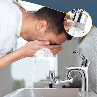 Flexible Faucet Sprayer Attachment For Easy Kitchen Cleaning And Washing