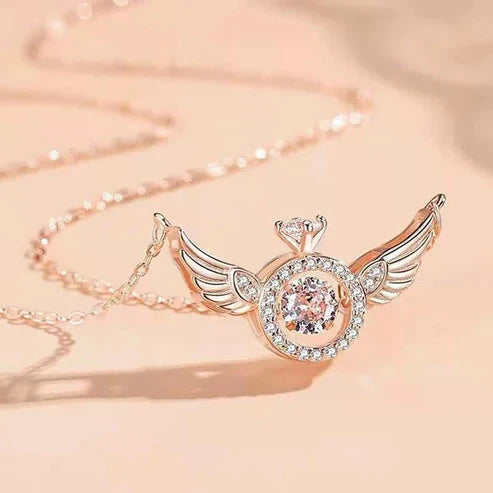 Angel Wings Necklace Elegant Pendant Jewelry For Women Gift