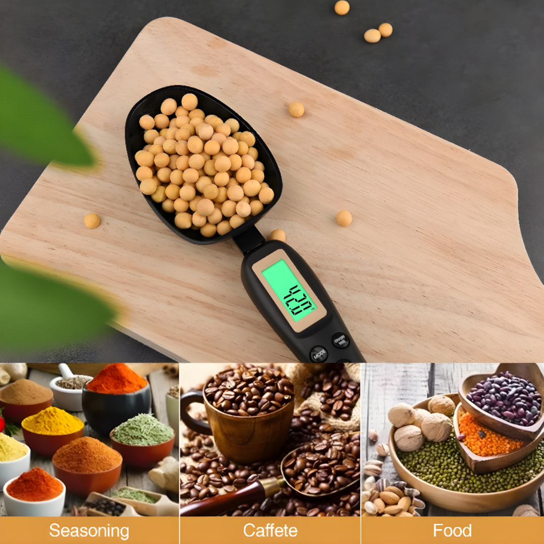 Digital Measuring Spoon With Automatic Precision And Easy Use