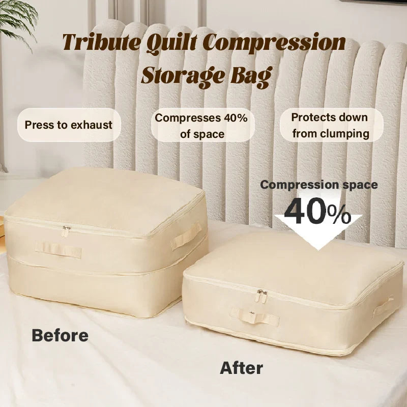 Compression Duvet Storage Bag Large Capacity Vacuum Space Saver