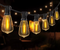 Durable LED Solar Festoon Lights For Outdoor And Garden Use
