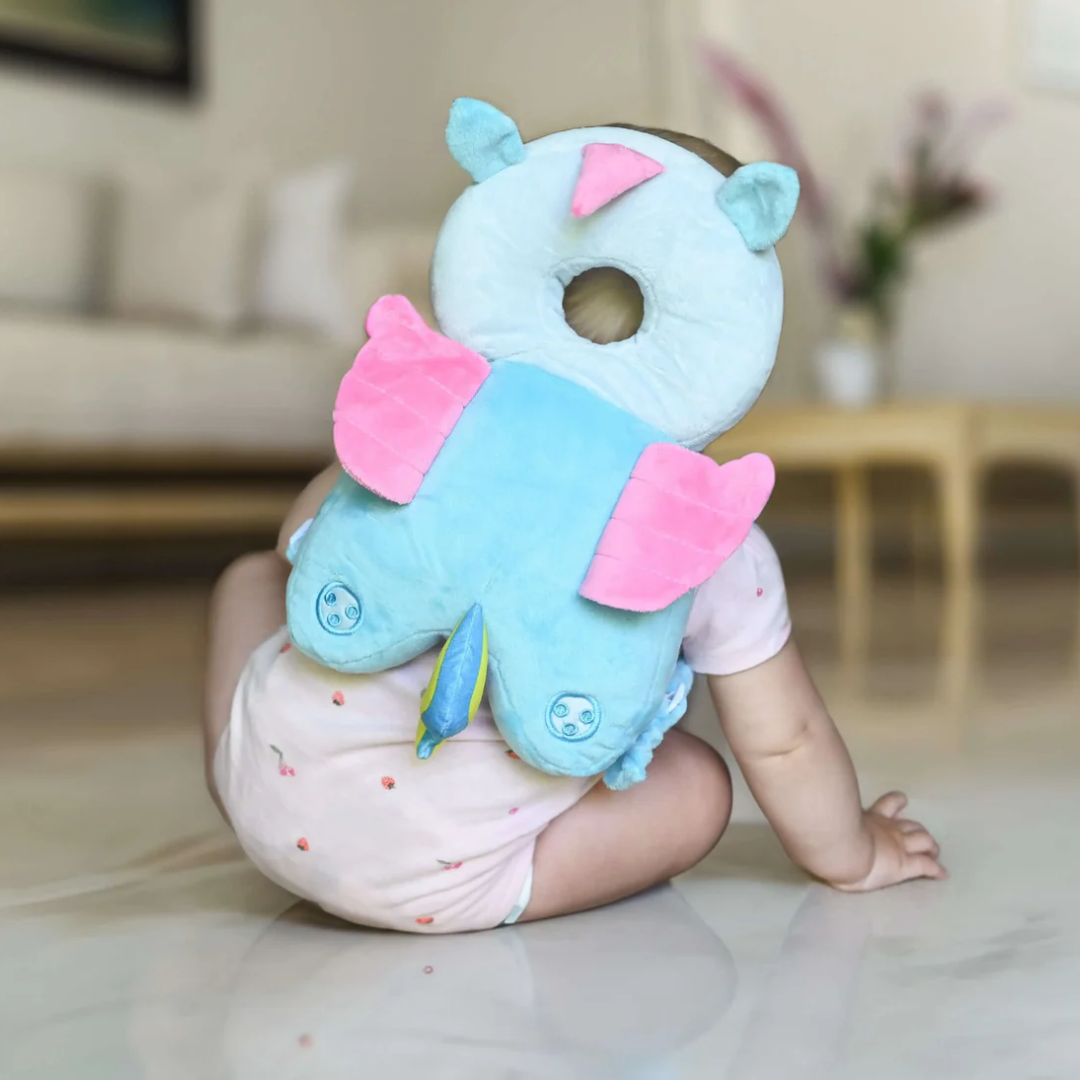 Baby Head Protection Cushion Backpack For Toddler Safety And Comfort